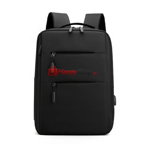 Раница за лаптоп BP-03, 15.6", Черен  - 45288