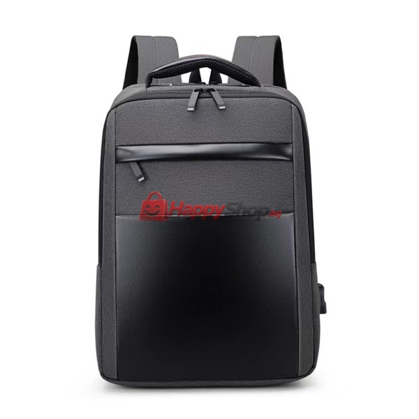 Раница за лаптоп BP-12, 15.6", Сив - 45302