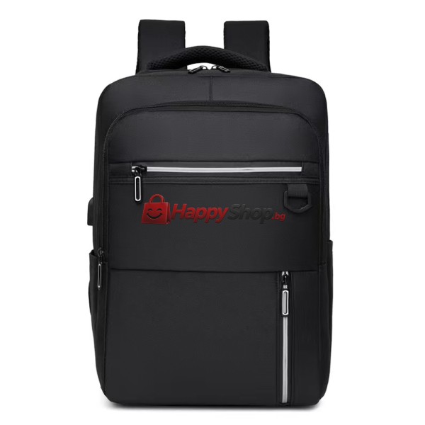 Раница за лаптоп BP-29, 15.6", Черен - 45309