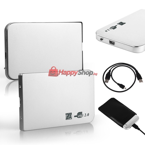 Кутия за хард диск 2.5 " SATA USB 2.0 - 17313