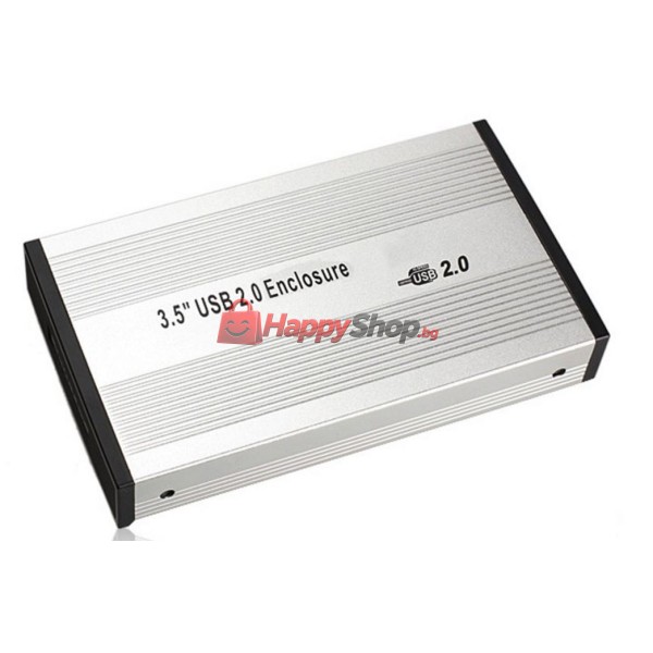 Кутия за хард диск USB 2.0" IDE 3.5 - 17314