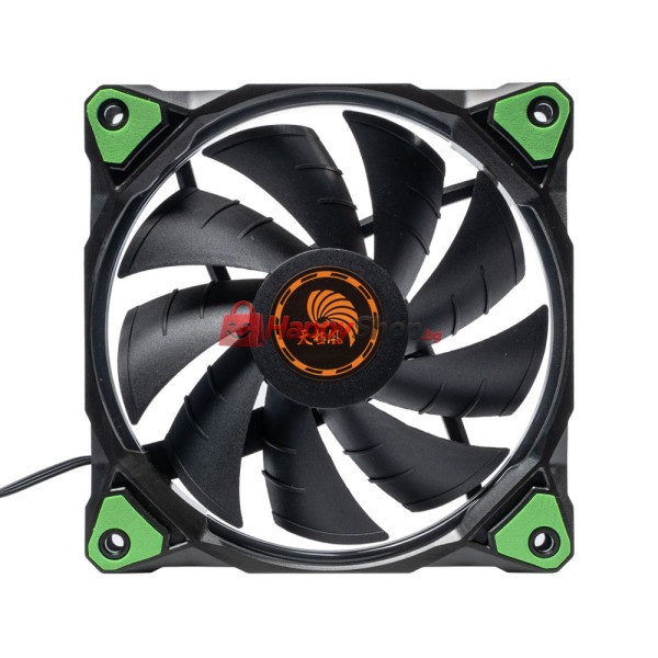 Вентилатор , 120mm, LED, MOLEX, Черен - 63071