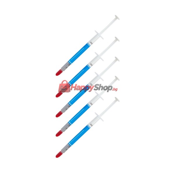 Термо паста HT-GY260, 5бр, 1g, Сив - 63059