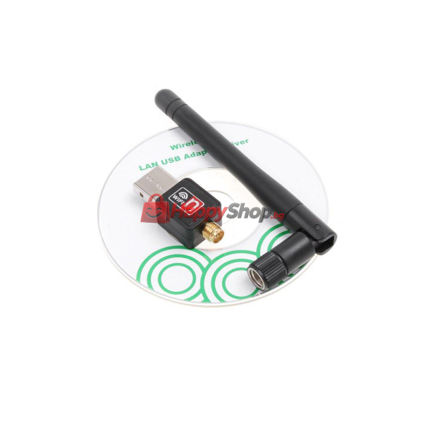 USB Wi-Fi антена, ,  2dBi - 19040
