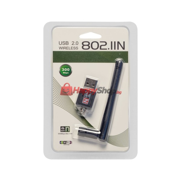 USB Wi-Fi антена, ,  2dBi - 19040