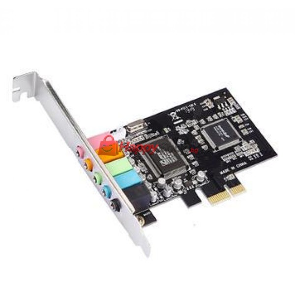 PCI-E Звукова карта 5.1, - 17402