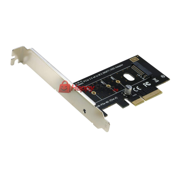 Контролер , PCI-E x4 към M.2 NVMe SSD - 17758