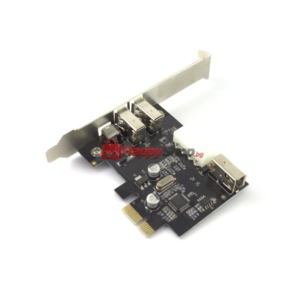 Платка PCI-E 1394 card-17477