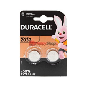 Батерии Duracell CR2032, 3V, 2бр. - 87054
