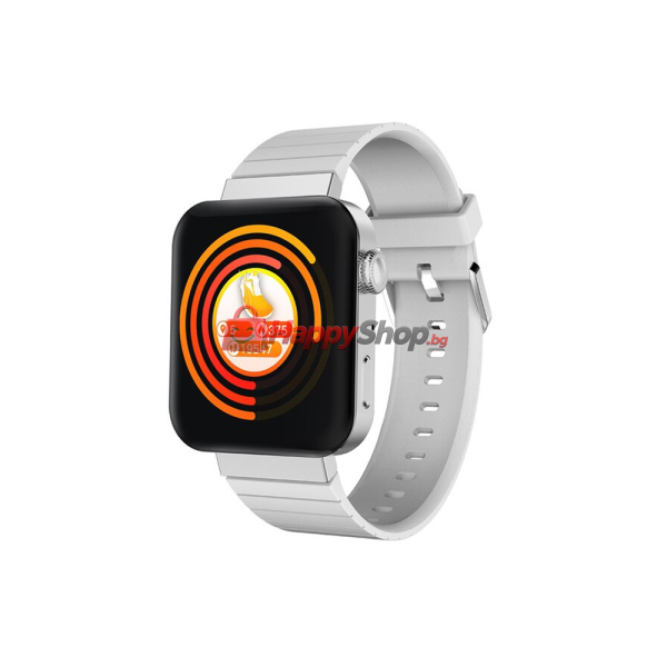 Смарт часовник No brand Mi5, 37mm, Bluetooth разговори, IP67