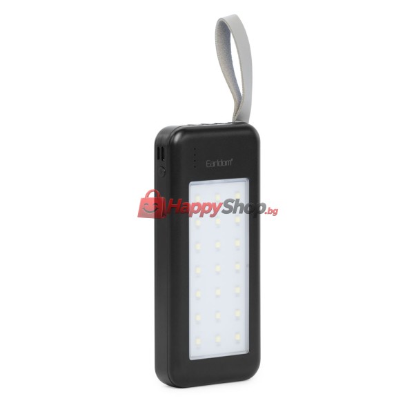 Преносима батерия Earldom ET-PB48. 10000mAh, LED Фенер