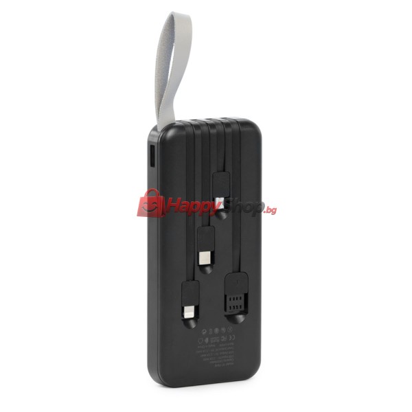 Преносима батерия Earldom ET-PB48. 10000mAh, LED Фенер