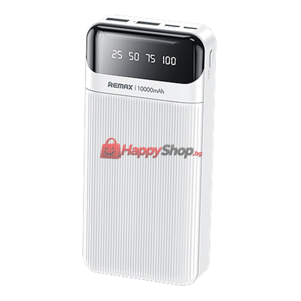 Преносима батерия Remax RPP-102 Lesu, 20000mAh, Бял - 87073