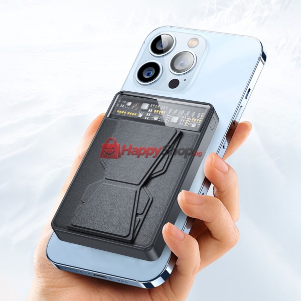 Преносима батерия WiWu JC-20, 10000mAh, 20W, Qi, MagSafe, Различни цветове - 87079