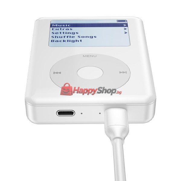 Преносима батерия WiWu Power Pod 01, 10000mAh, 20W, Qi, MagSafe, Бял - 87081