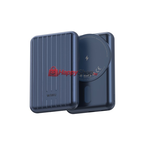 Преносима батерия WiWu PP02, 5000mAh, 20W, Qi, MagSafe, Различни цветове - 87082