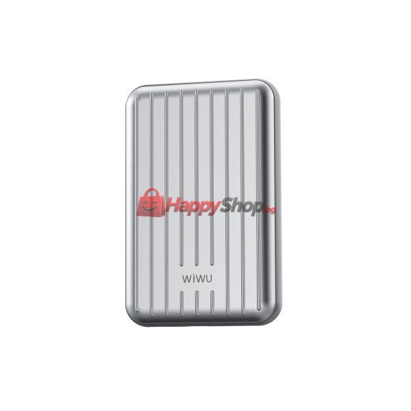 Преносима батерия WiWu PP02, 5000mAh, 20W, Qi, MagSafe, Различни цветове - 87082