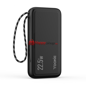 Преносима батерия Yookie YO11, 20000mAh, 22.5W, Черен - 8706..