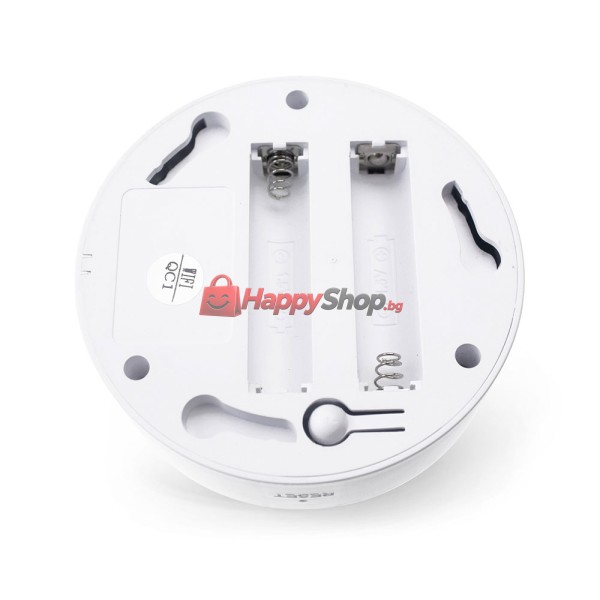 Смарт сензор PST-YG400A, За дим, Wi-Fi, Tuya Smart, Бял - 91009
