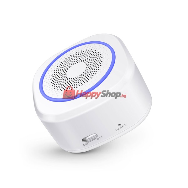 Смарт алармена система PST-H3, 5в1, Wi-Fi, Tuya Smart, Бял - 91011