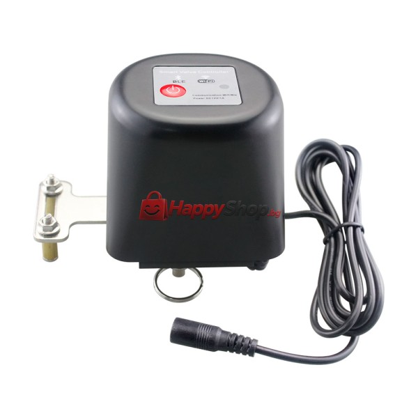 Смарт контролер PST-FM400, За сферичен спирателен кран, Wi-Fi, Tuya Smart, Черен - 91007