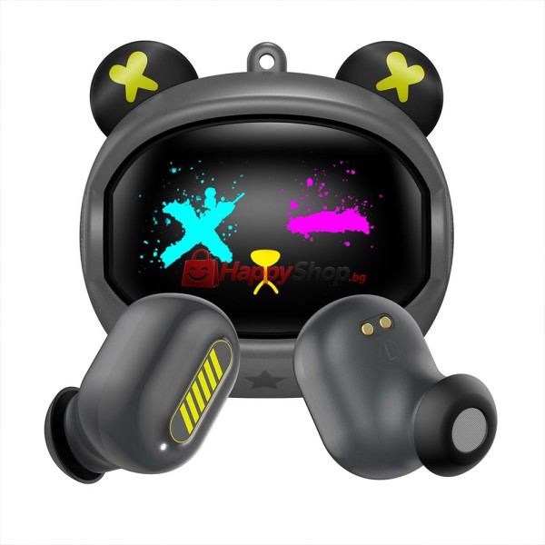 Bluetooth слушалки Onikuma T20, Черен – 20780