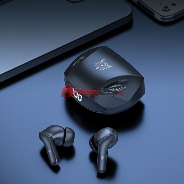 Bluetooth слушалки Onikuma T33, Черен – 20783