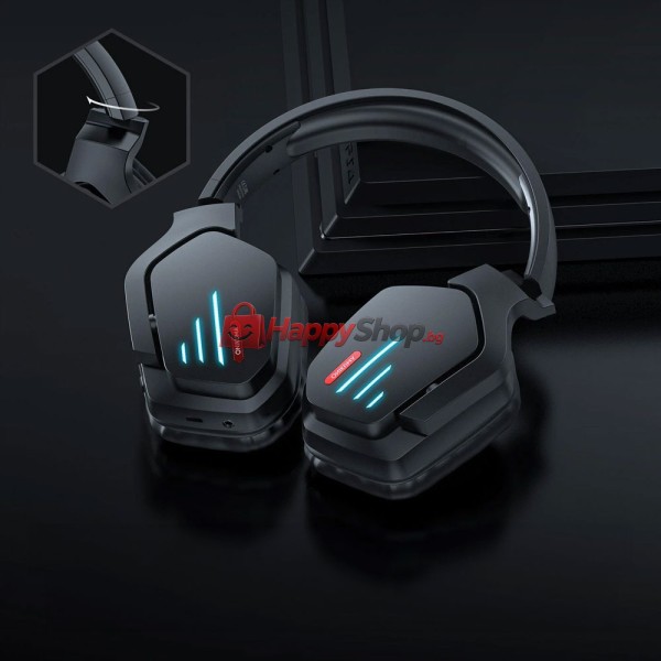 Слушалки с Bluetooth Onikuma B60, Черен - 20778