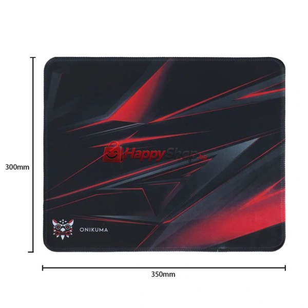 Геймърска подложка за мишка Onikuma MP002, 350x300, Черен - 17828