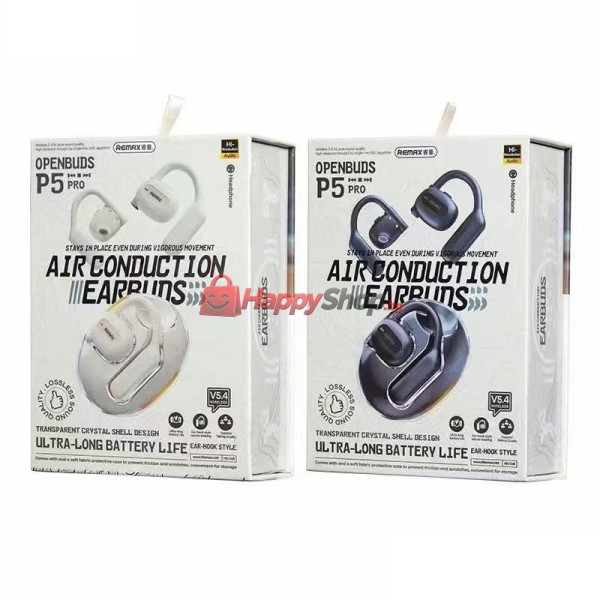 Bluetooth слушалки Remax OpenBuds P5 Pro, Черен - 20805
