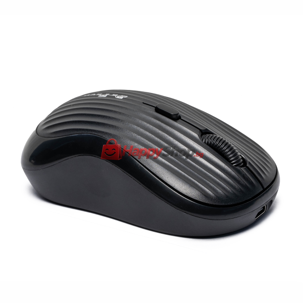 Мишка DeTech D14WBT, Bluetooth, USB, Черен - 784