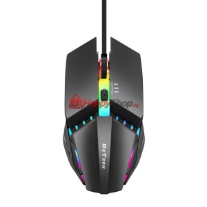 Мишка DeTech D5, Оптична, Черен - 774