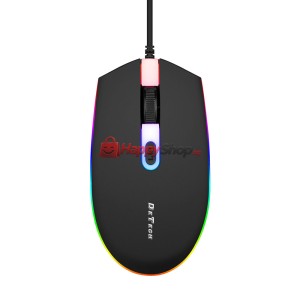 Мишка DeTech D6, Оптична, Черен - 775