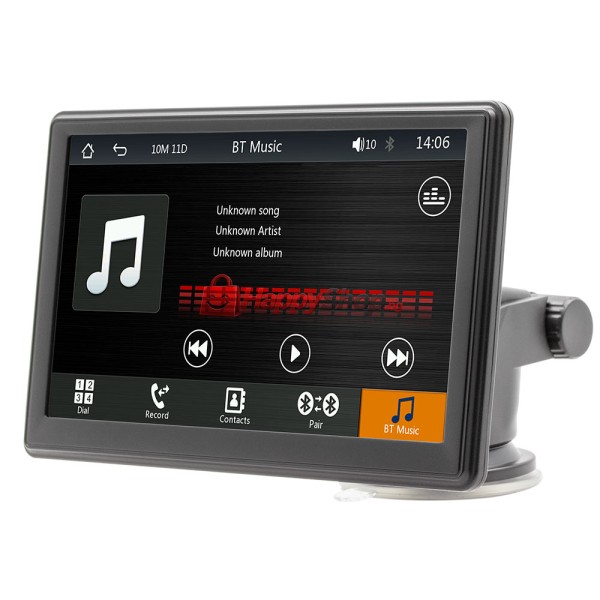 Преносим CarPlay / Android Auto дисплей X500L, 7", За автомобил - 13309