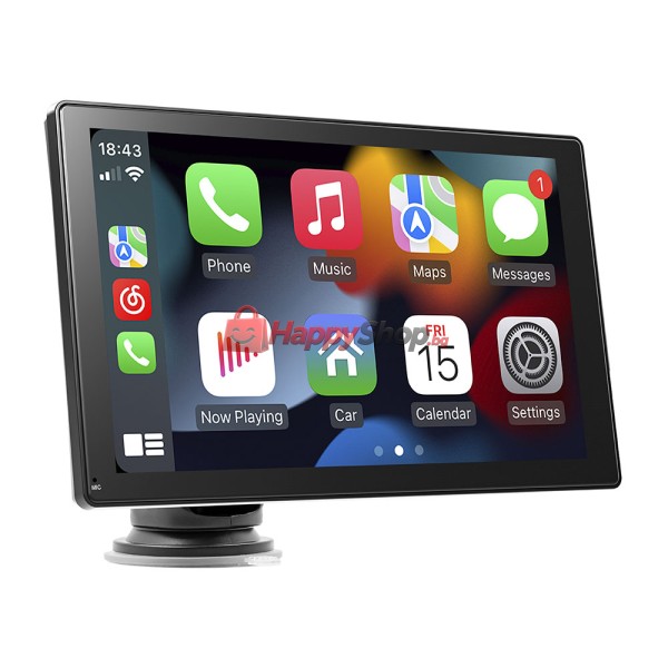 Преносим CarPlay / Android Auto дисплей X5305L, 9", За автомобил - 13315