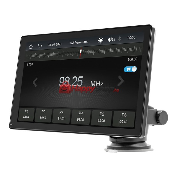 Преносим CarPlay / Android Auto дисплей X5305L, 9", За автомобил - 13315