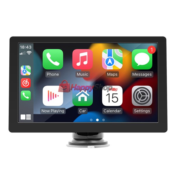 Преносим CarPlay / Android Auto дисплей X5308L, 9", За автомобил - 13317