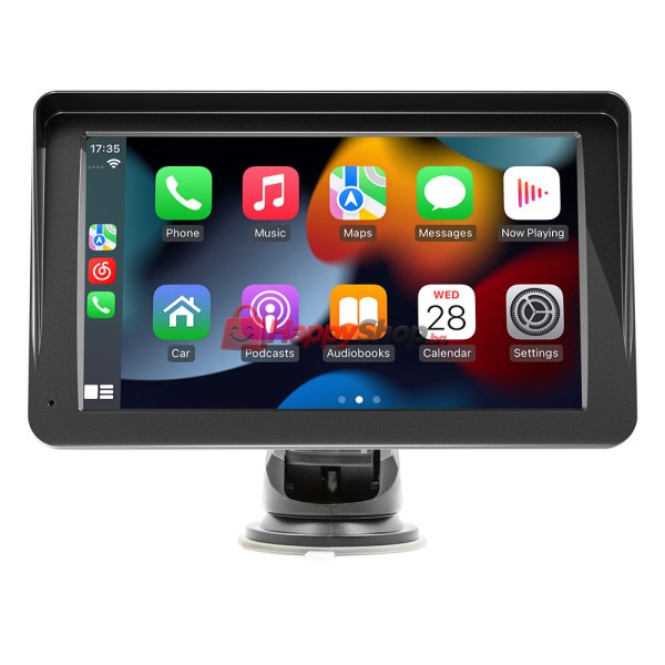 Преносим CarPlay / Android Auto дисплей , X5570R-L, 7", За автомобил - 13326