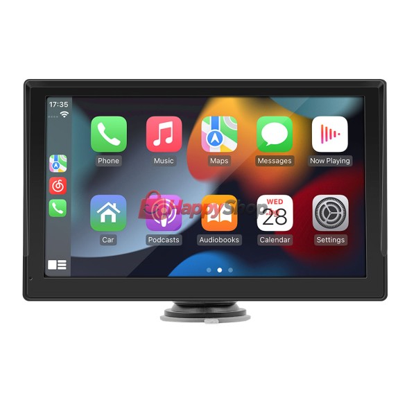 Преносим CarPlay / Android Auto дисплей , X5590R, 9", За автомобил - 13321