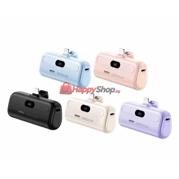 Преносима батерия Remax RPP-633, 5000mAh, 10W, Iphone, Различни цветове - 87096