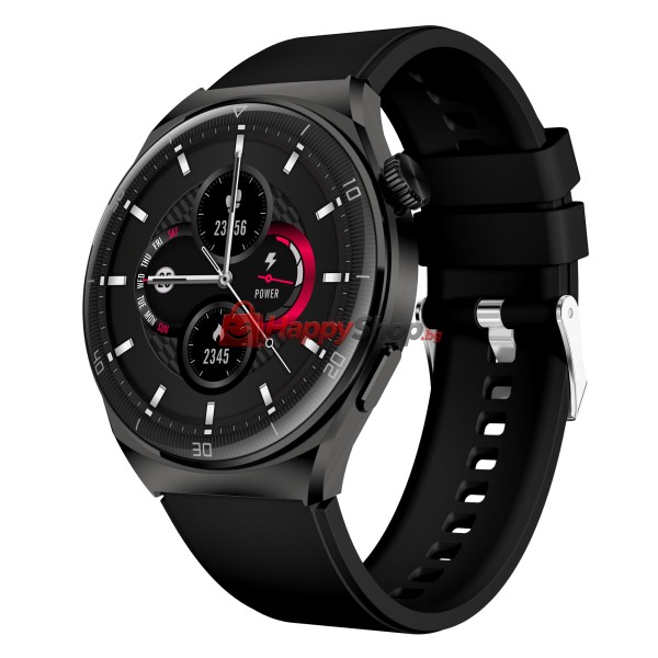 Смарт часовник Aurafit AM05, Amoled, Черен - 73133
