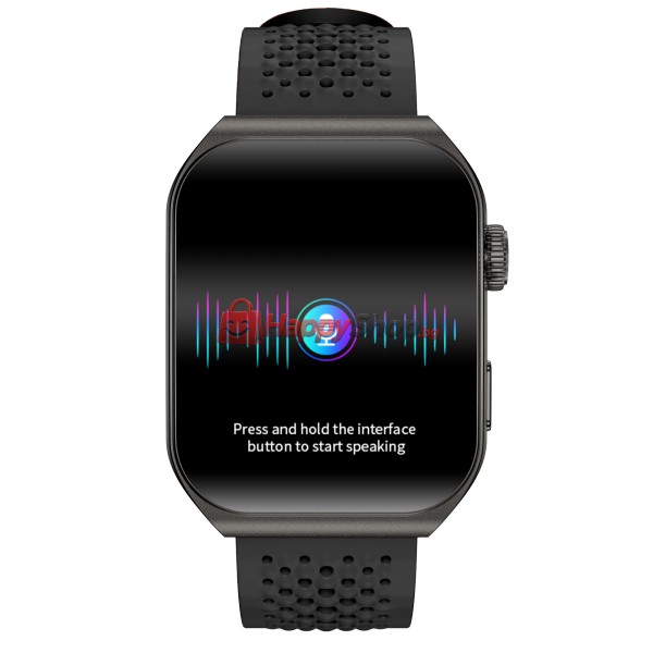 Смарт часовник Aurafit AM10B, Amoled, Черен - 73132