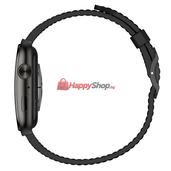 Смарт часовник Aurafit AM10B, Amoled, Черен - 73132