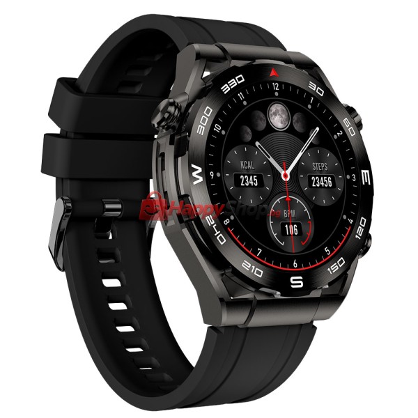 Смарт часовник Aurafit AM13, Amoled, Черен - 73130