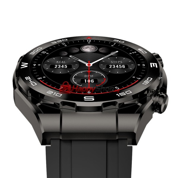Смарт часовник Aurafit AM13, Amoled, Черен - 73130