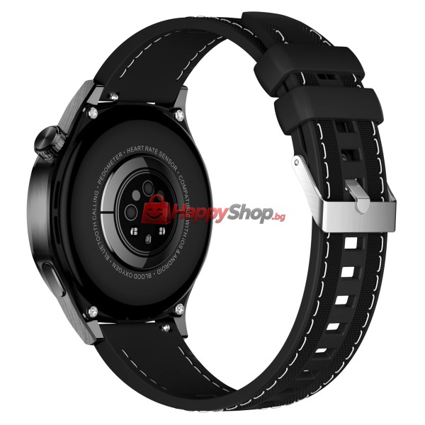 Смарт часовник Aurafit AM29, Amoled, Черен - 73126