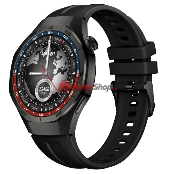 Смарт часовник Aurafit AM34, Amoled, Черен - 73124