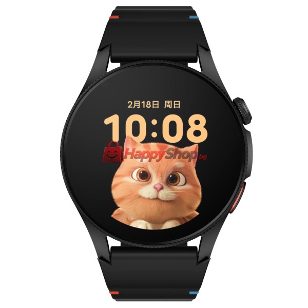 Смарт часовник Aurafit G12, Amoled, Черен - 73121