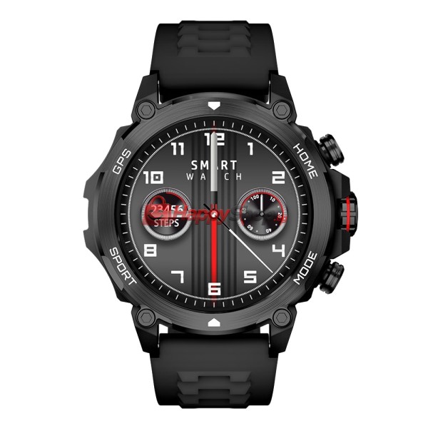 Смарт часовник Aurafit G6, Amoled, Черен - 73122