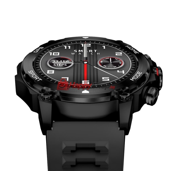 Смарт часовник Aurafit G6, Amoled, Черен - 73122